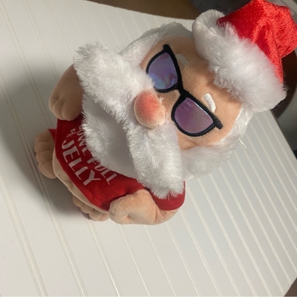 Christmas 15” Animated Plush Jelly Belly Shaking Santa Song Bootylicious Works - Picture 7 of 7